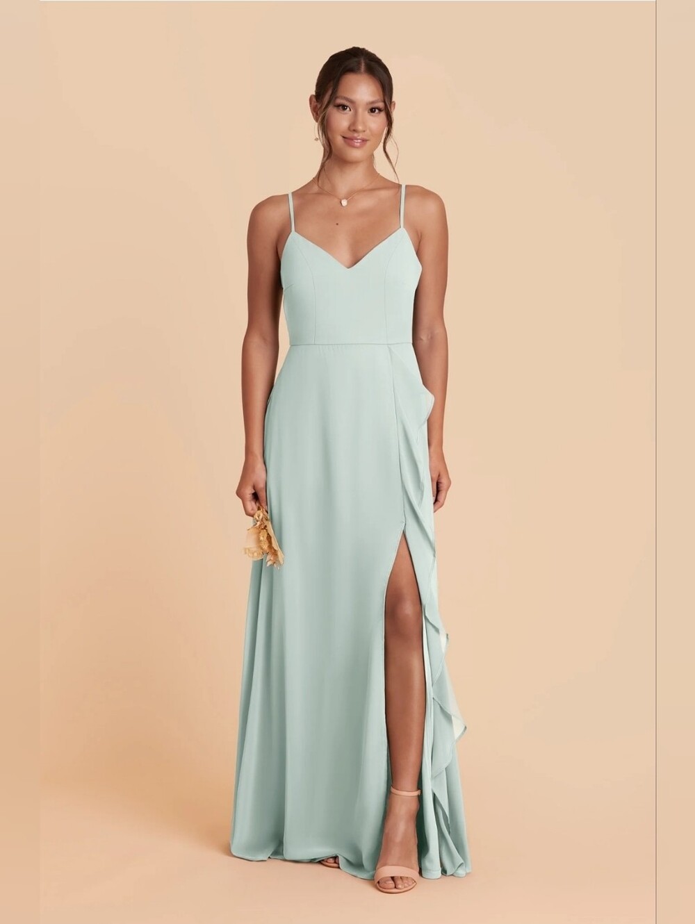 BIRDY GREY Theresa Chiffon Bridesmaid Dress Chiffon size XL